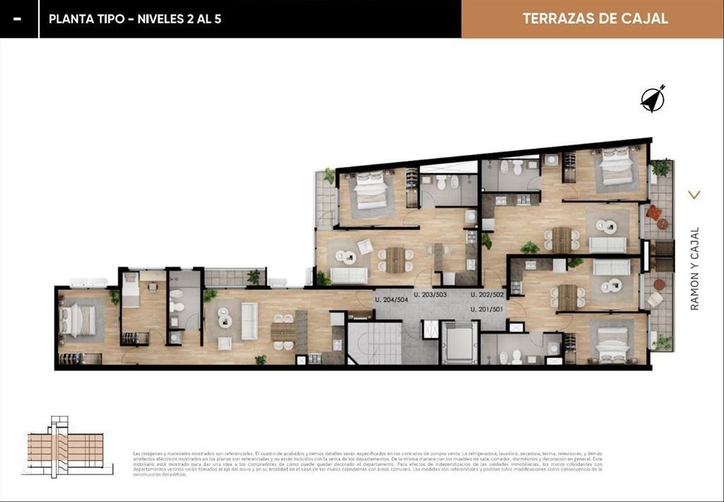 Edificio en construcción La Blanqueada/ Tres Cruces, 1 y