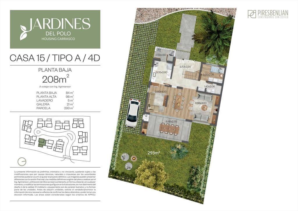 Venta Casa Duplex 4 Dormitorios en Carrasco Norte