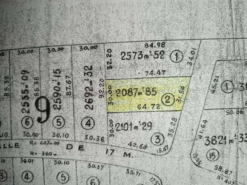 VENTA TERRENO DE 2087 M2 BARROS BLANCOS