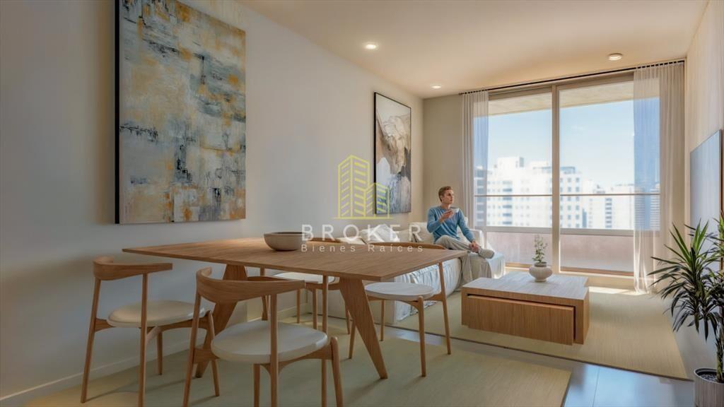 venta apartamento 1 dormitorio y medio punta del