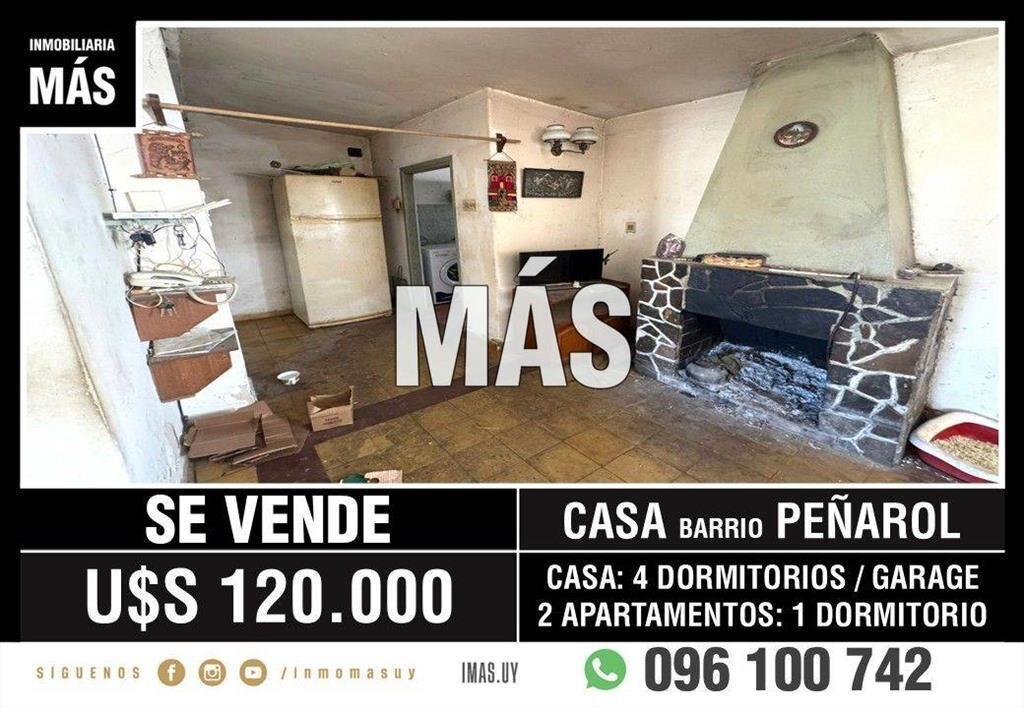 Casa + 2 Apartamentos Venta Sayago Montevideo iMas.uy LM...