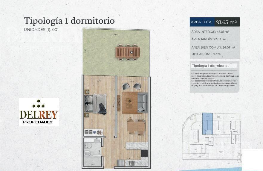 Venta Apartamento - Pocitos DELREY PROPIEDADES