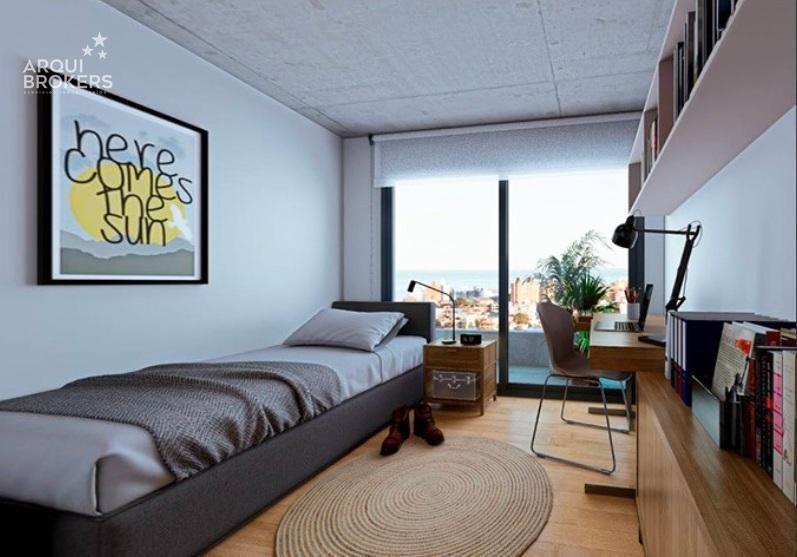 Apartamento de un dormitorio en venta en Malvín - 606
