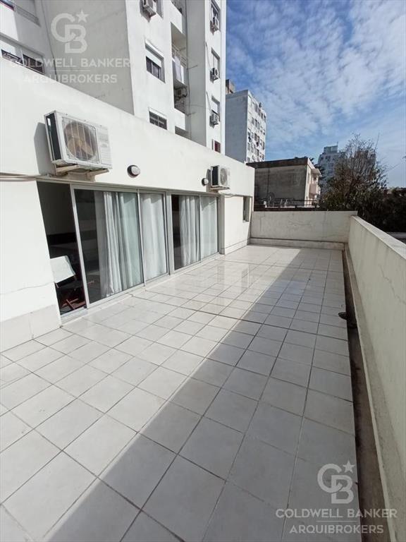 Apartamento monoambiente en venta en Pocitos con patio con