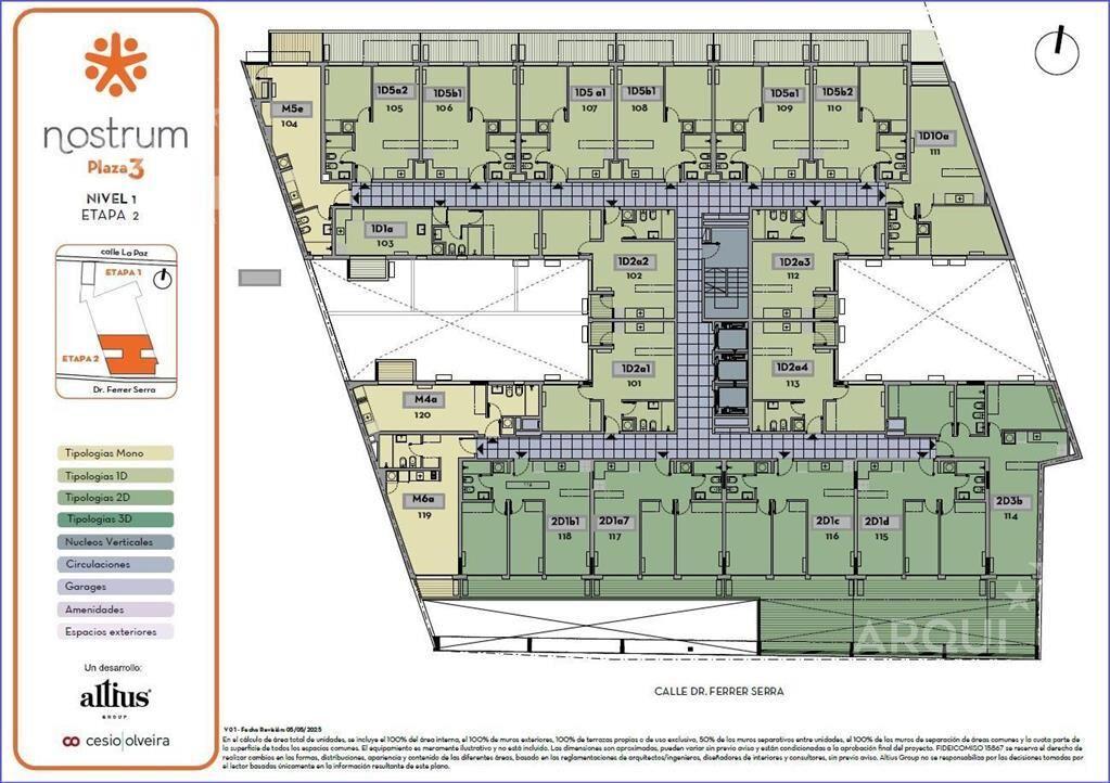 Apartamento de dos dormitorios en venta en Tres Cruces - 11