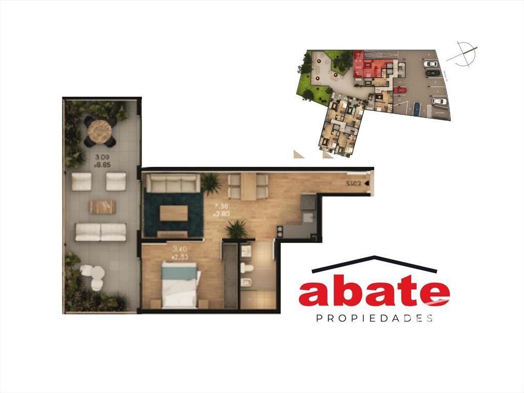 Venta apartamento de un dormitorio en Buceo, Montevideo