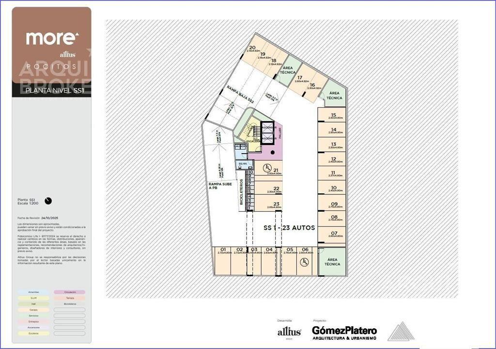 Apartamento de un dormitorio en venta en Pocitos - 804