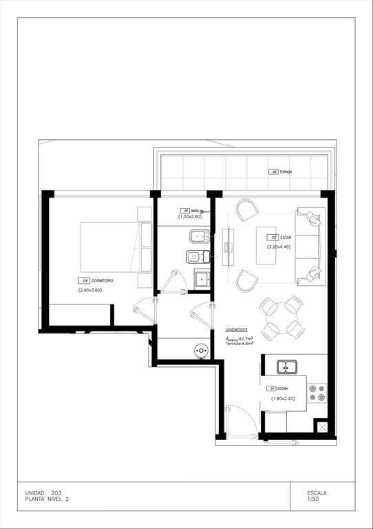 VENTA DE APARTAMENTO DE 1 DORMITORIO EN MALVÍN