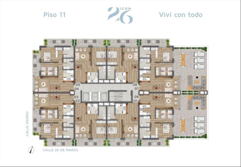 Oportunidad Apartamento en Pozo, Pocitos 2 Dormitorios con