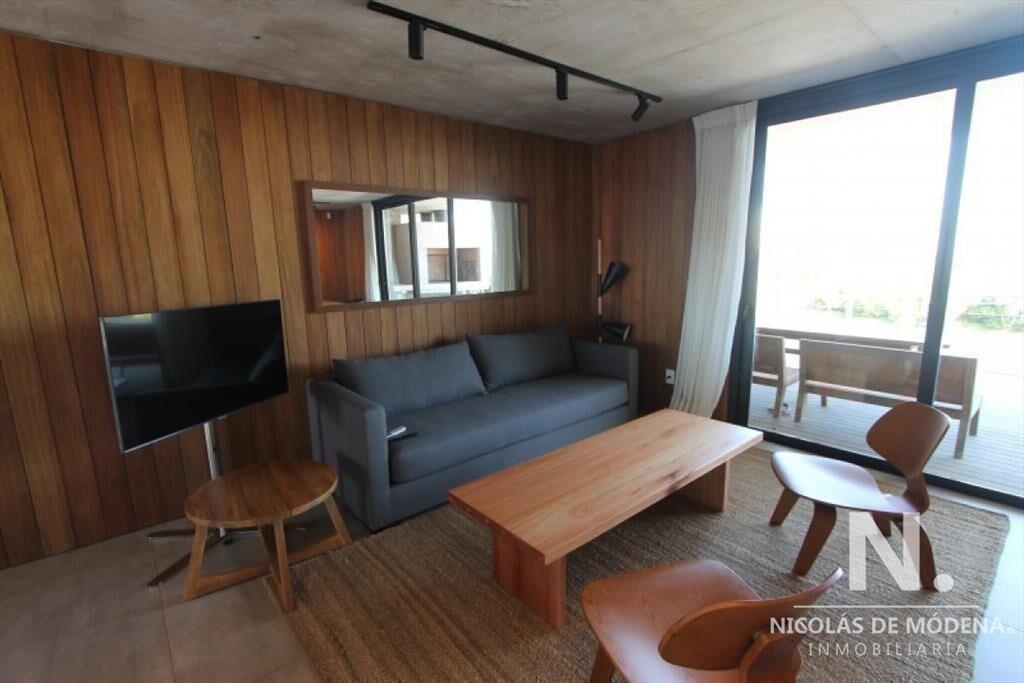 Apartamento de 2 dormitorios en Manantiales con vista al ma
