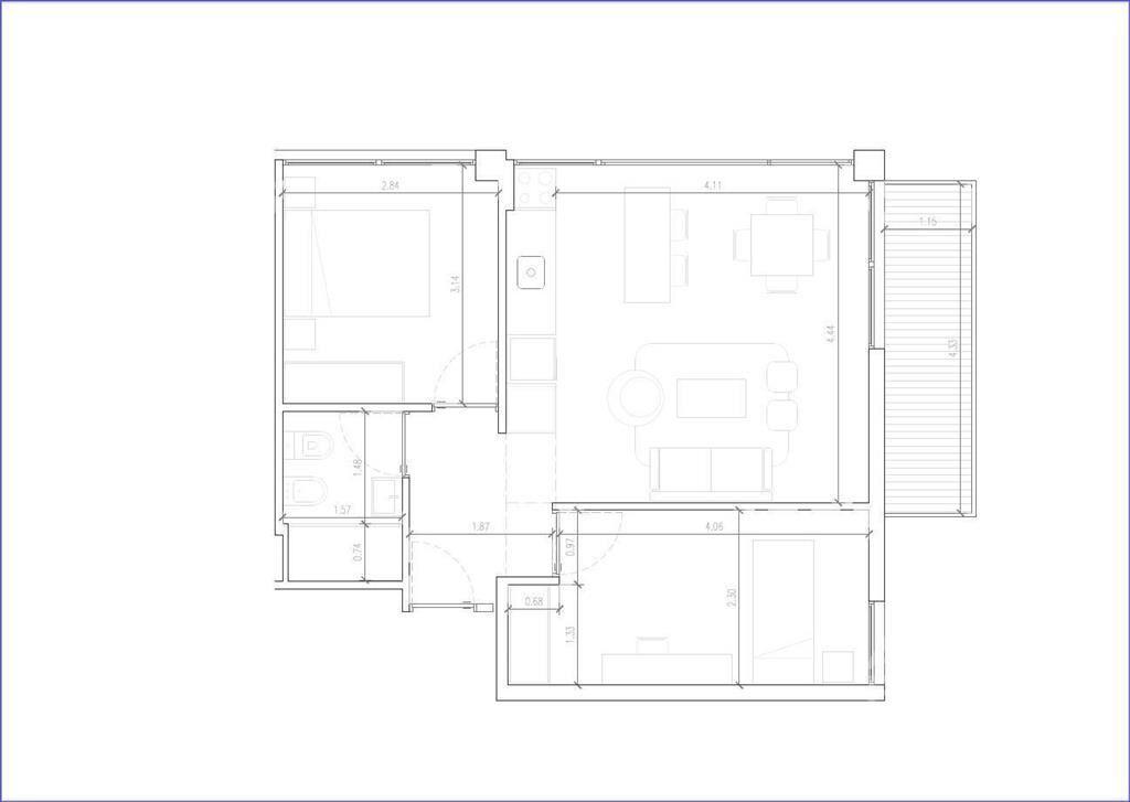 Venta apartamento dos dormitorios en La Blanqueada- 1602