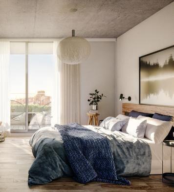 Venta apartamento de dos dormitorios con balcón- Aguada. A