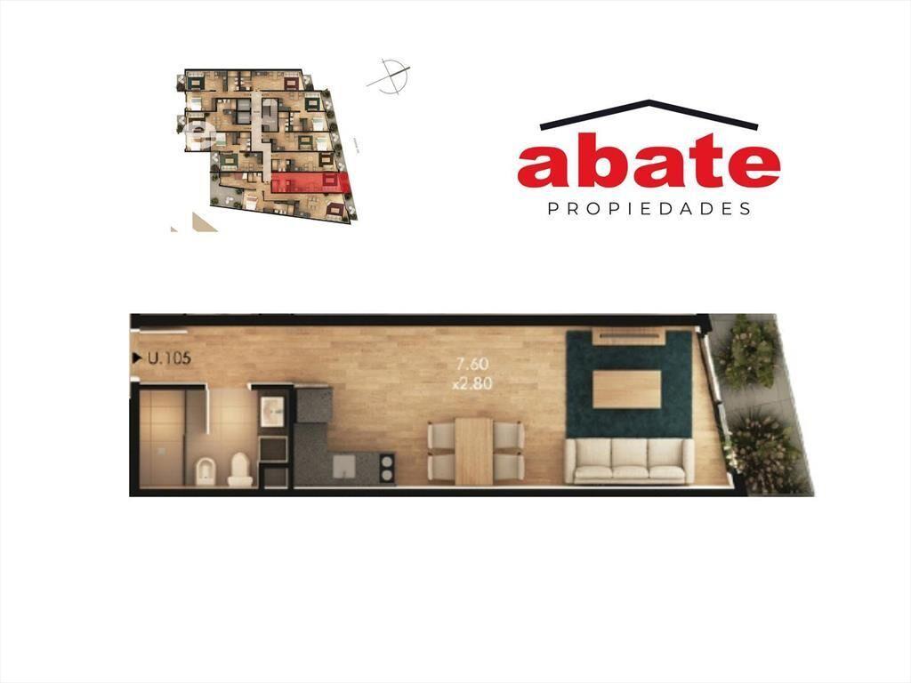 Venta apartamento monoambiente en Buceo