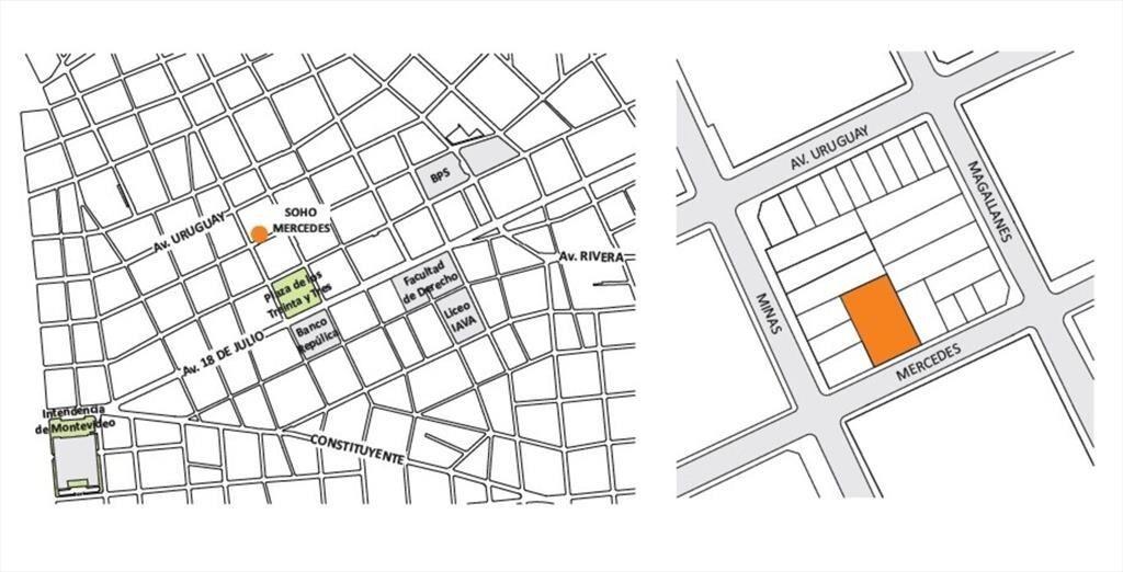 Venta apartamento 1 dormitorio con patio en Cordón a estren