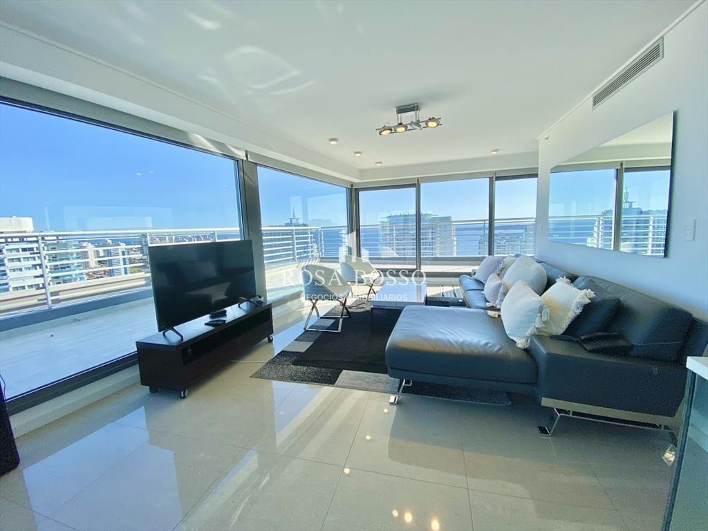 Penthouse Duplex Alquiler 4 dormitorios Punta del Este Mans
