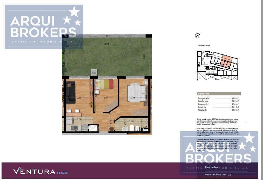 Apartamento 2 dormitorios en alquiler en La Blanqueada