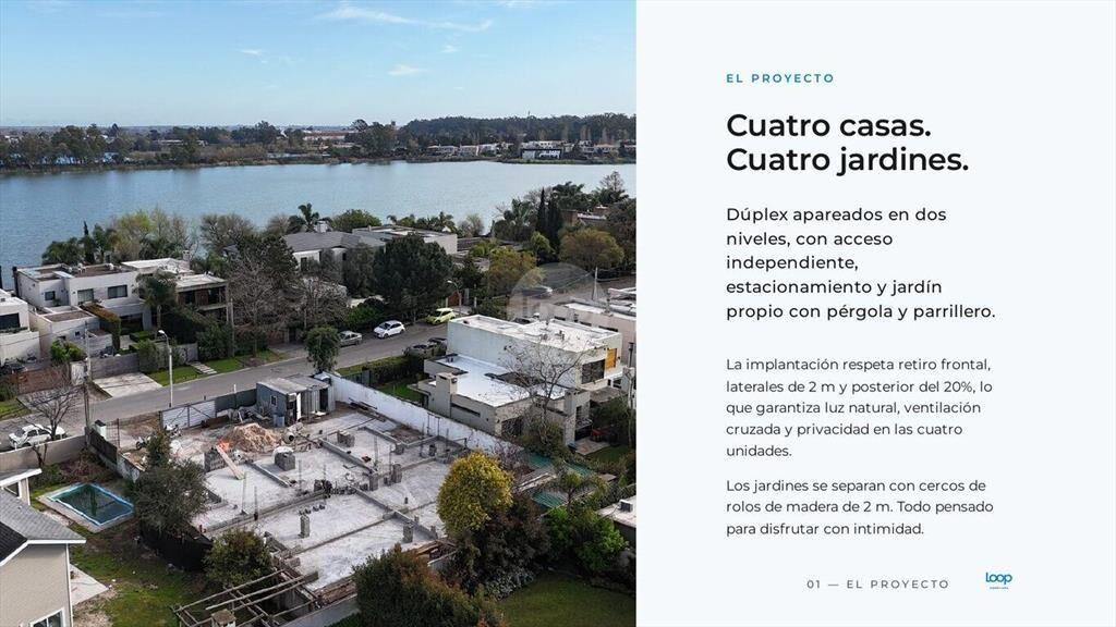 Casa dúplex a estrenar · 3 dormitorios, jardín y parrillero