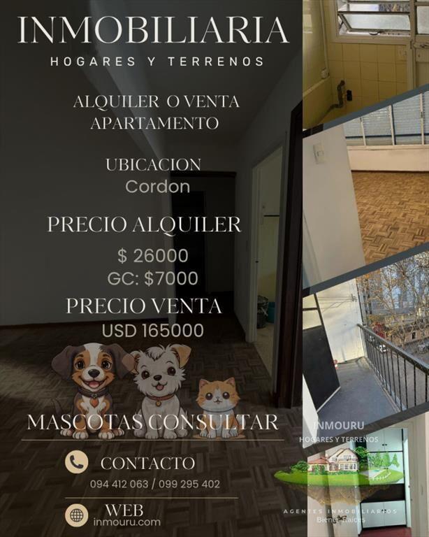 VENTA de apartamento en CORDON