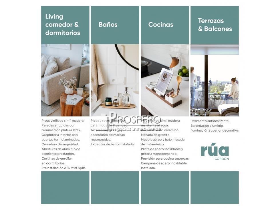 va1585/4 venta penthouse 1 dorm RUA CHARRUA
