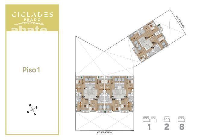 Apartamento 1 dormitorio a estrenar en Prado