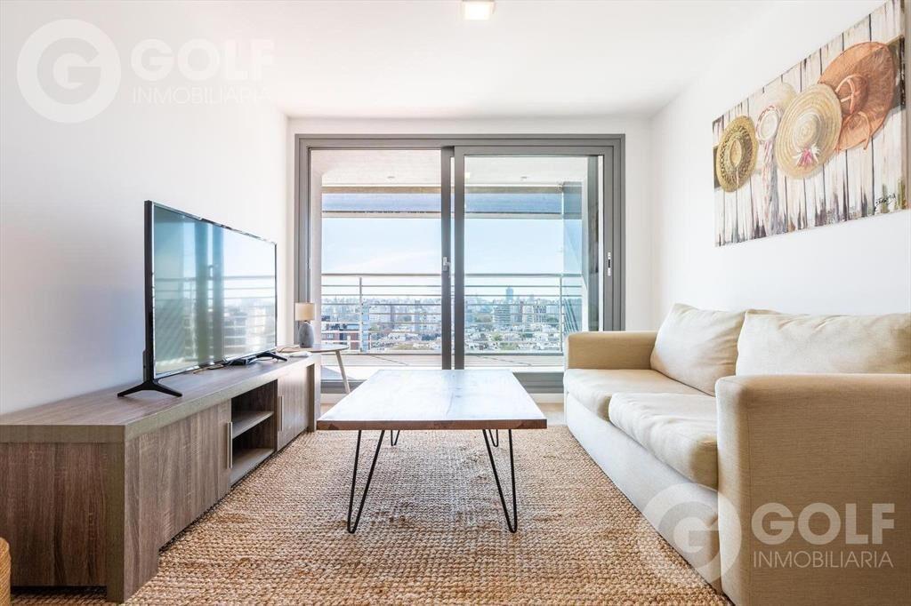 Alquiler de apartamento de 2 dormitorios con muebles y coch