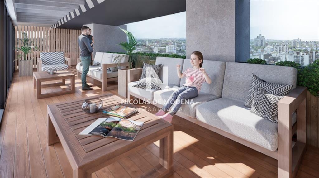 Apartamento de 1 Dormitorio en Construccion para
