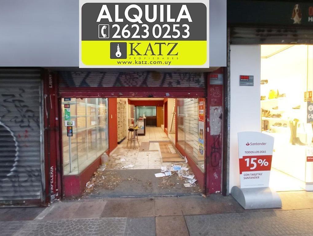 18 De Julio Y Cuareim, 3,5 mts de frente , 170 m2 !!