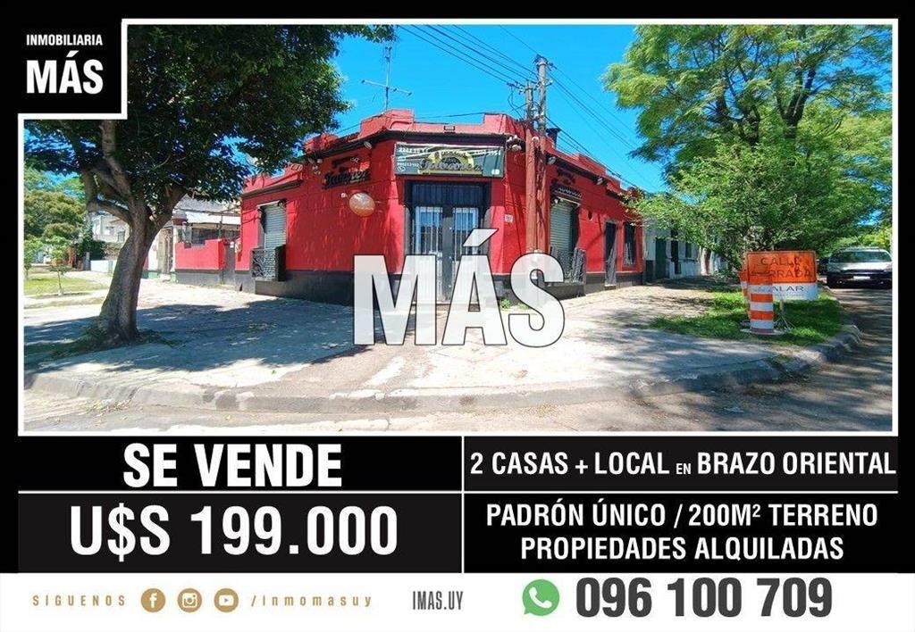 Local Comercial + Casas Venta Brazo Oriental Montevideo i...