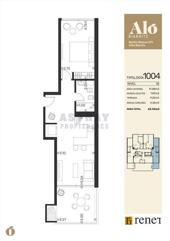 Apartamento en Venta