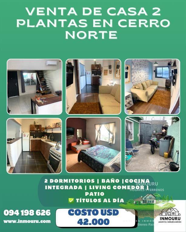 Venta de casa dos plantas en Cerro Norte