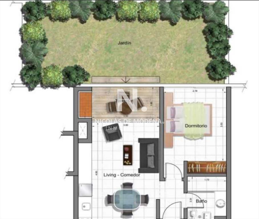 Vende apartamento en Brava, Punta del Este de 1