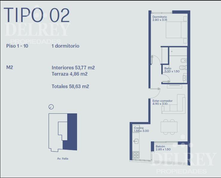 Venta Apartamento - Parque Batlle DELREY PROPIEDADES