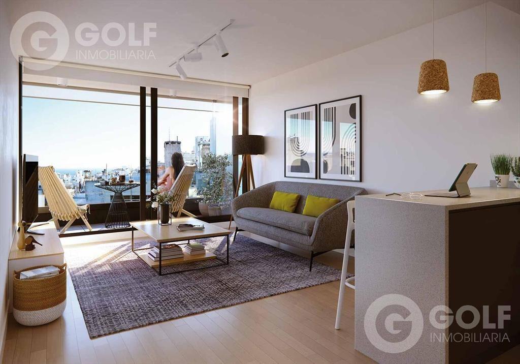 Venta de apartamento de 1 dormitorio en Centro