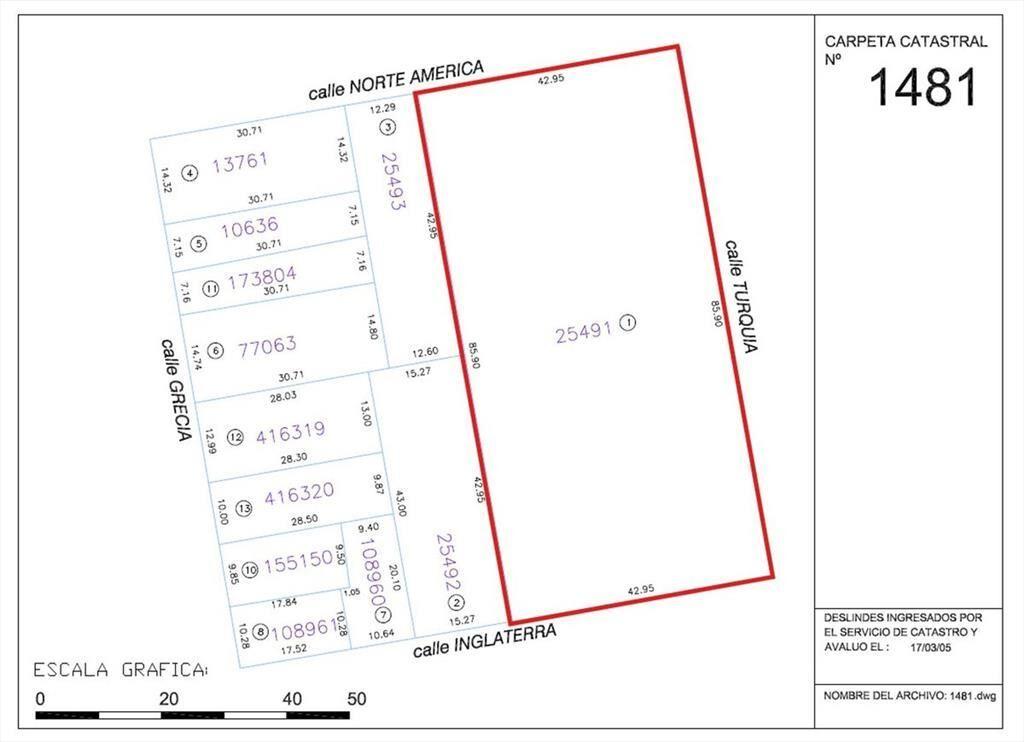 VENTA terreno Cerro - Área VIS (Ley 18.795)