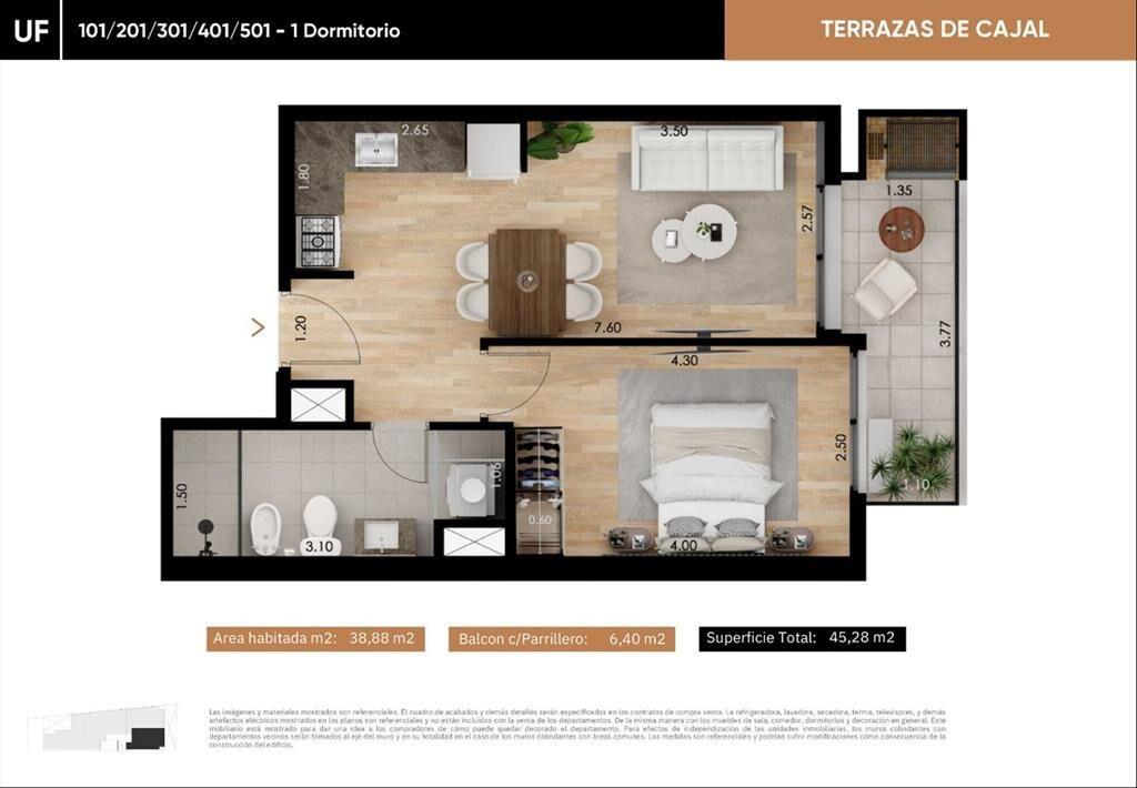 Edificio en construcción La Blanqueada/ Tres Cruces, 1 y
