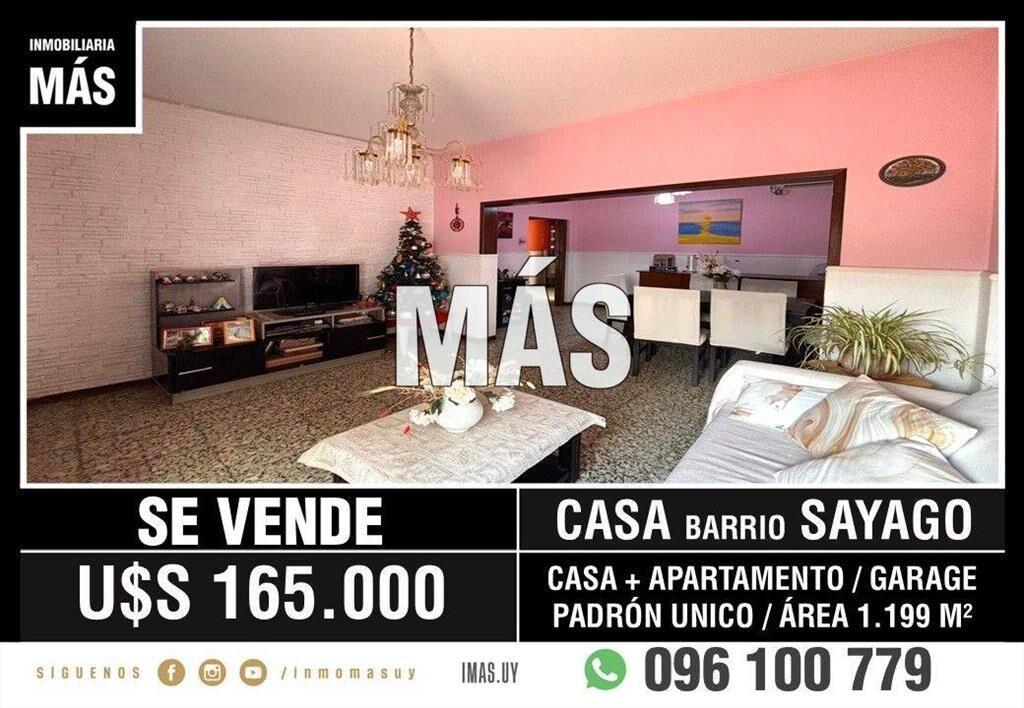 Casa Venta Padrón Único Sayago Montevideo iMas.uy MC *...