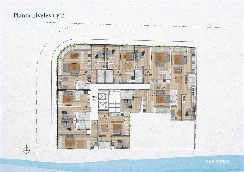 Apartamento de un dormitorio en venta en Pocitos Nuevo - 10