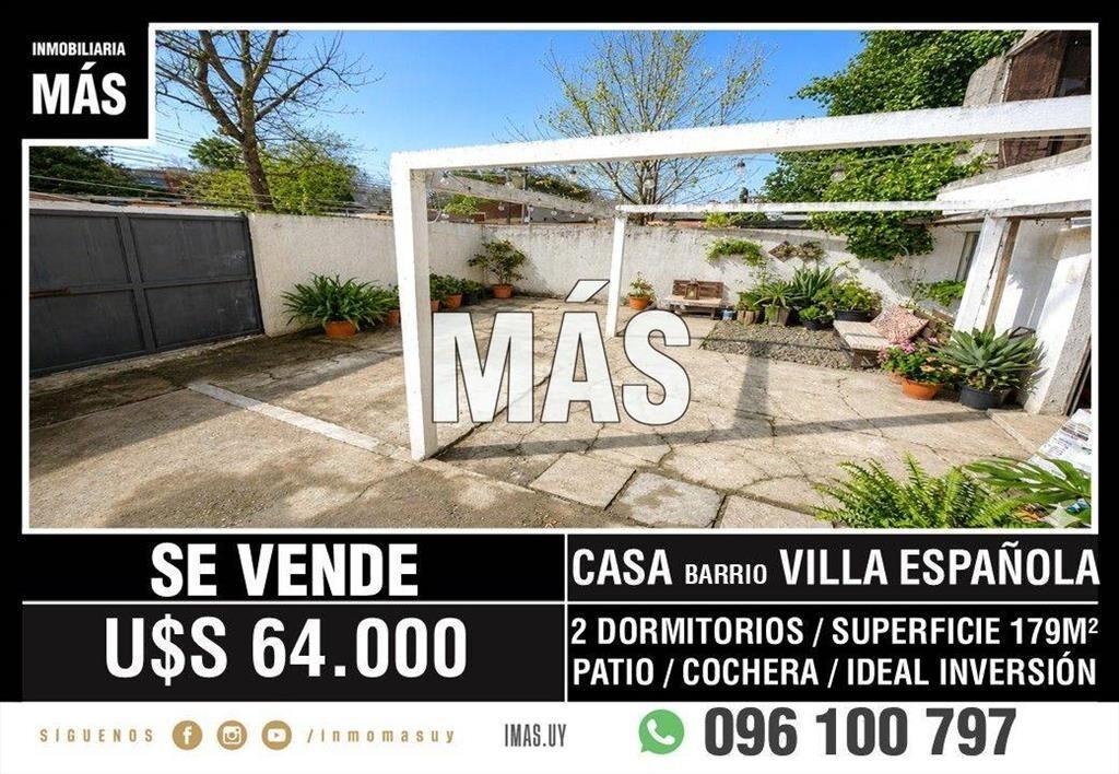 Venta Casa Cochera Flor de Maroñas Montevideo iMas.uy MA...