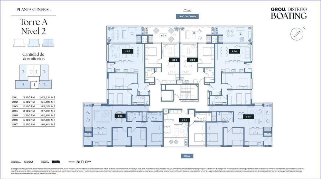Apartamento de dos dormitorios en venta en Carrasco Este -