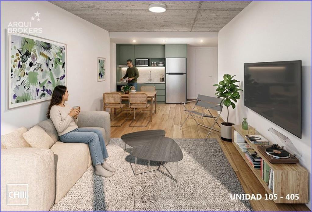 Apartamento monoambiente en venta en Pocitos - 104
