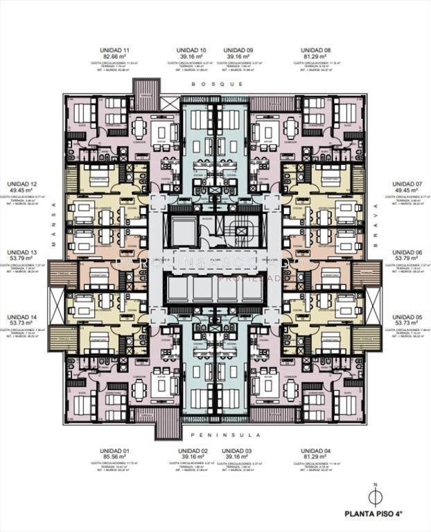 Departamento en Venta de 2 Dormitorios en Eve del