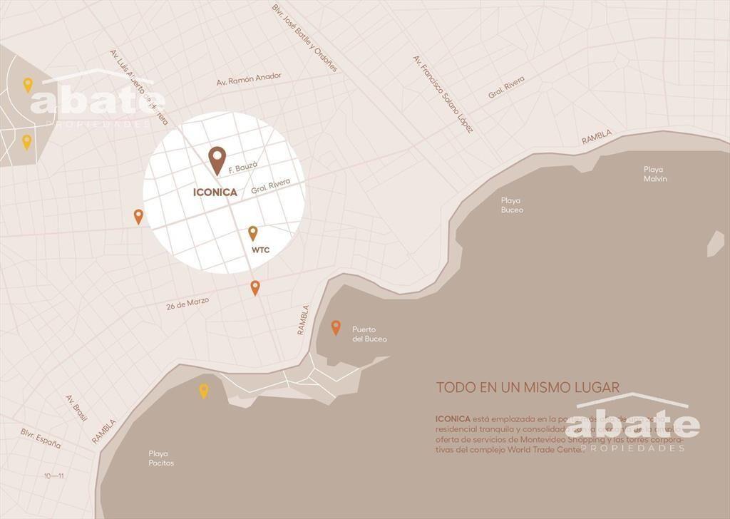 Venta apartamento 2 dormitorios en Pocitos Nuevo