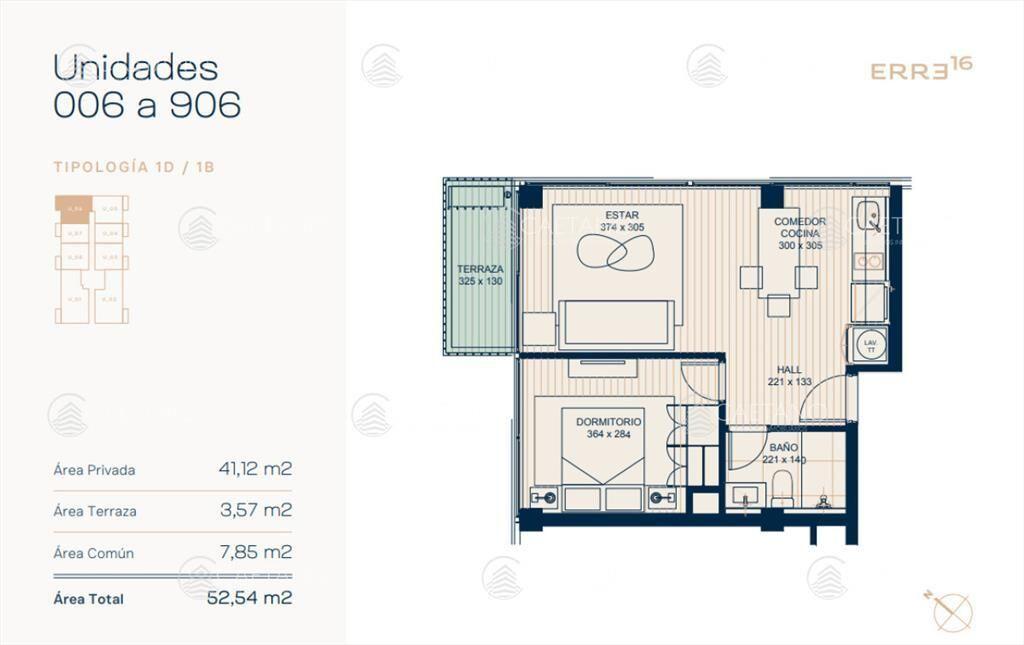 Venta apartamento 1 dormitorio, Roosevelt - Punta