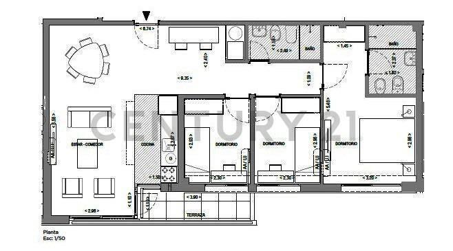 Parque Batlle Venta Apartamento 3 Dorm con renta activa ...