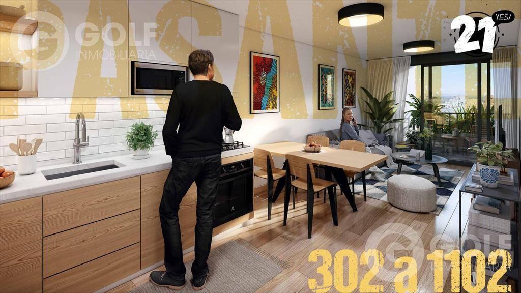 Venta de apartamento de 1 dormitorio en Parque Rodó