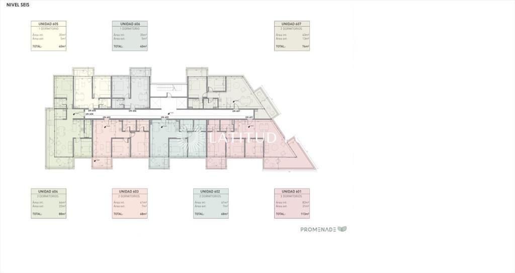 Apartamento en venta de 1 dormitorio, Roosevelt