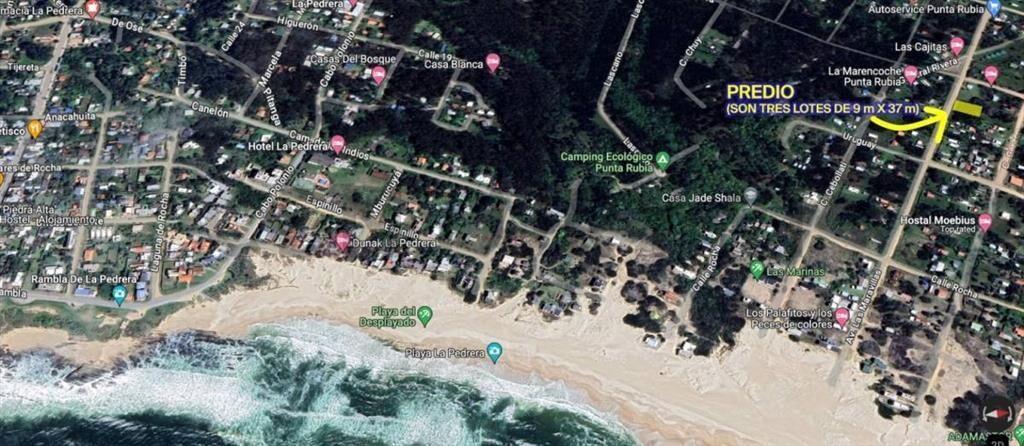 VENTA de 3 terrenos linderos, juntos o separ. USD 19.900 ...