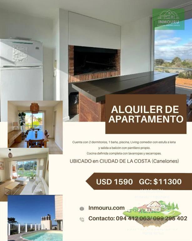 ALQUILER de apartamento en CIUDAD DE LA COSTA