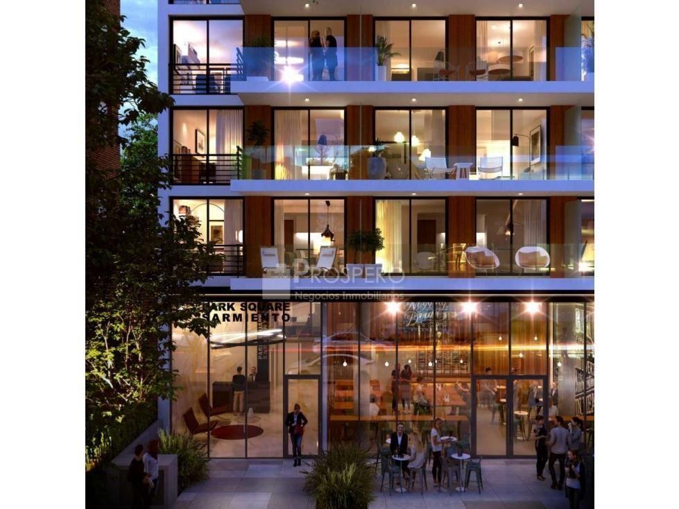 va398 venta Apto 1 Dormitorio Park Square Sarmiento Pocitos