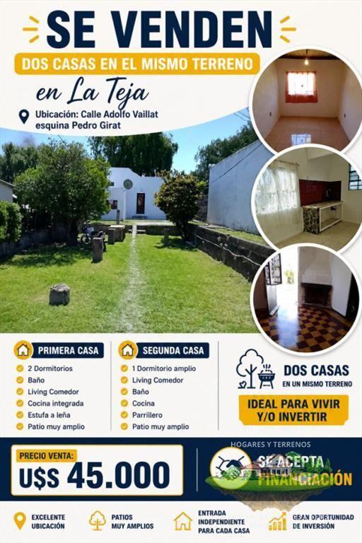 Dos Casas En La Teja